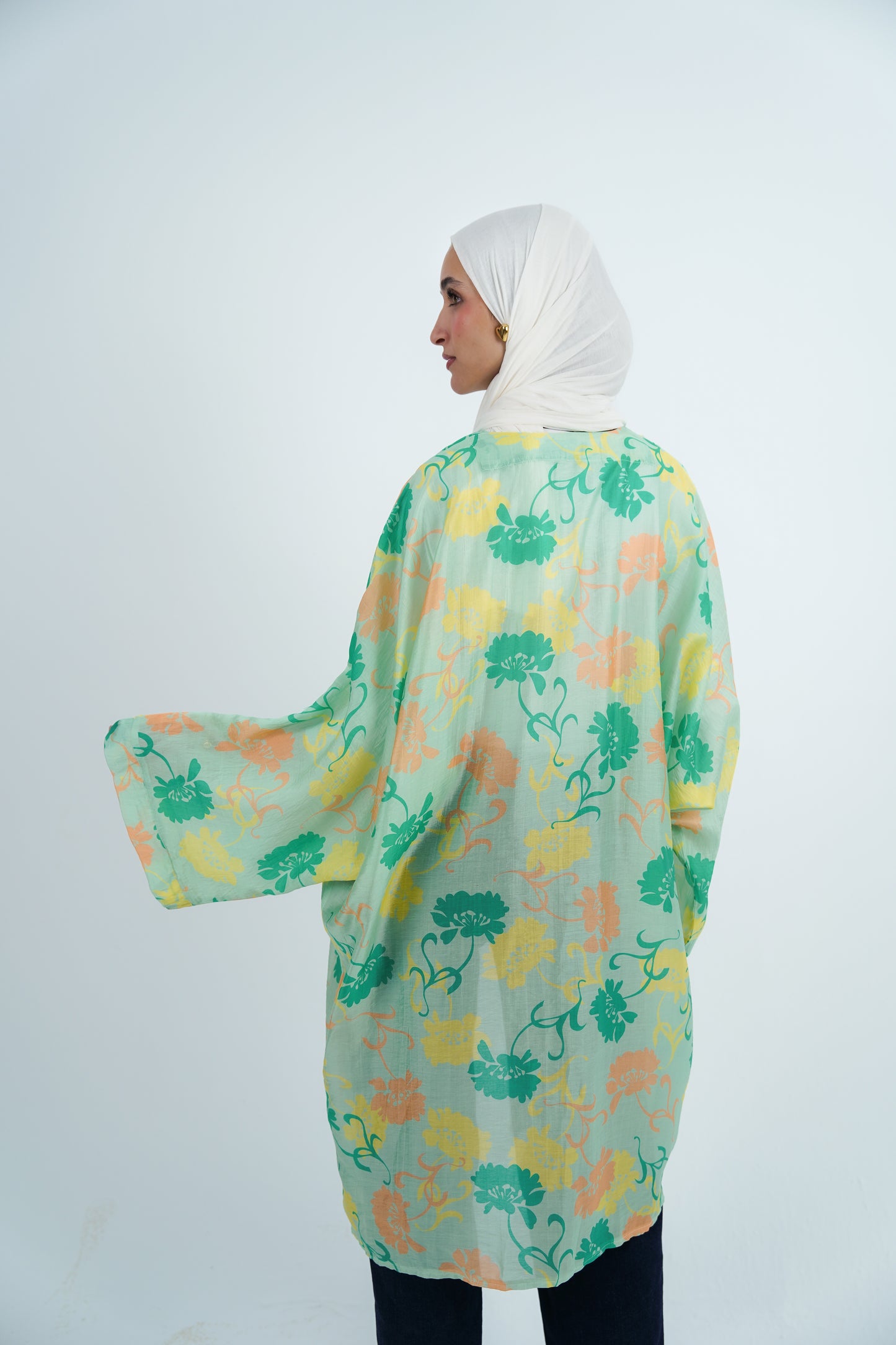 PASTEL FLORAL KIMONO