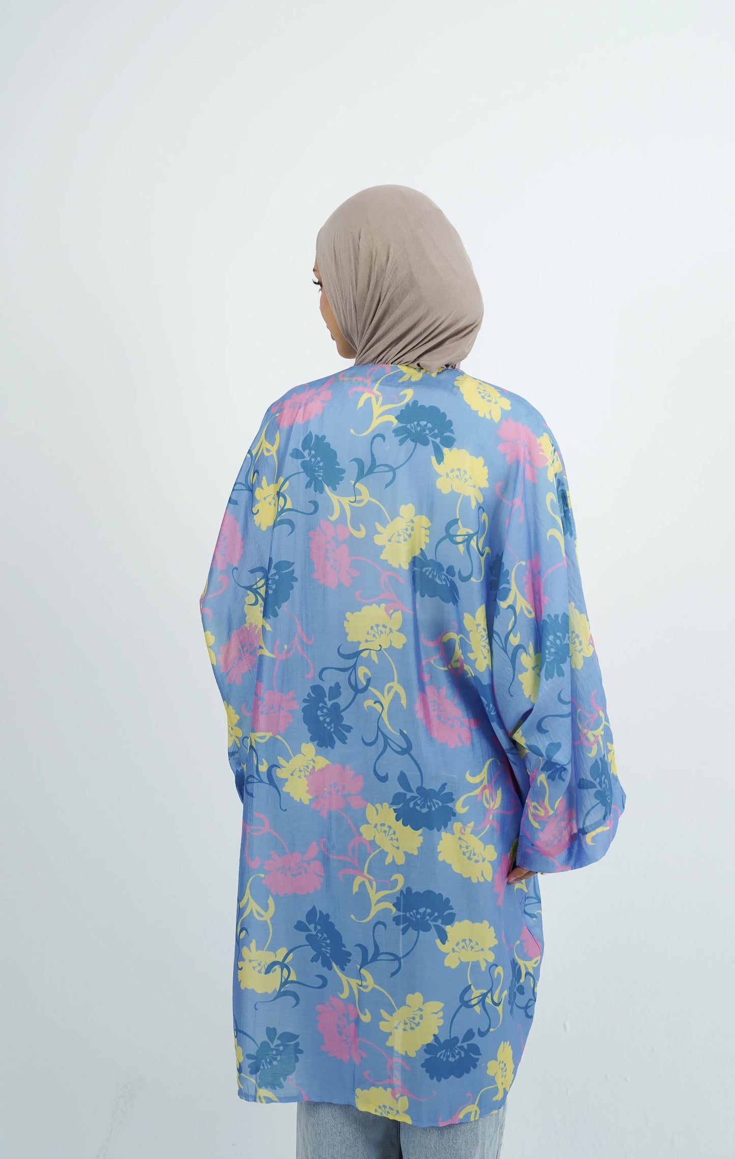 PASTEL FLORAL KIMONO