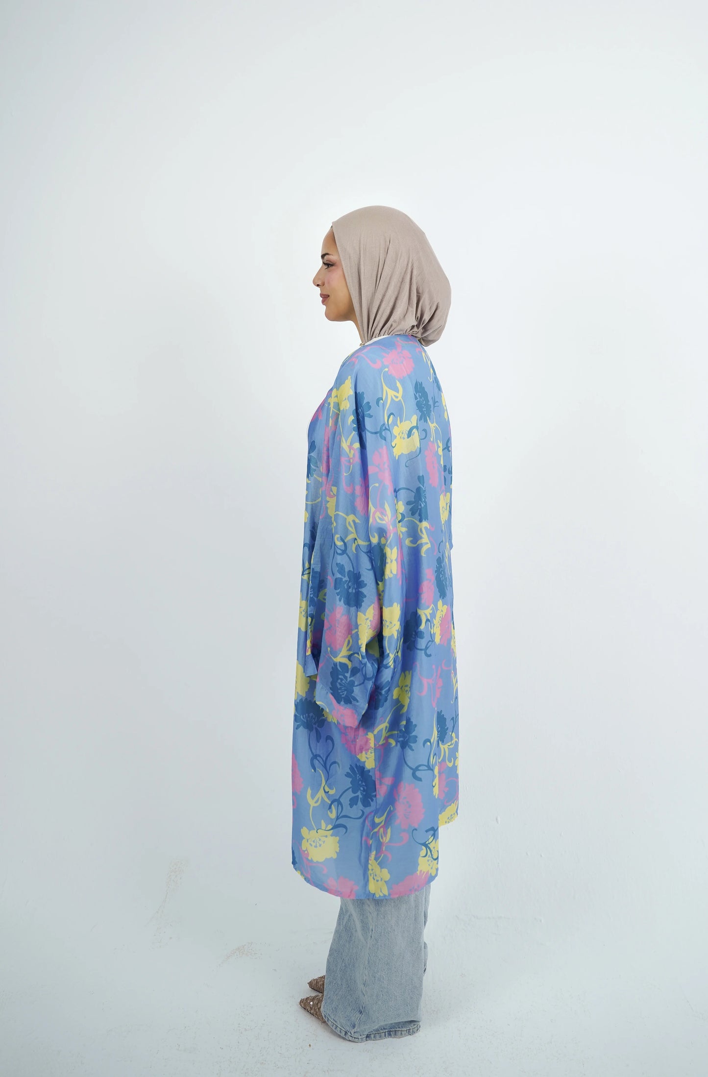 PASTEL FLORAL KIMONO