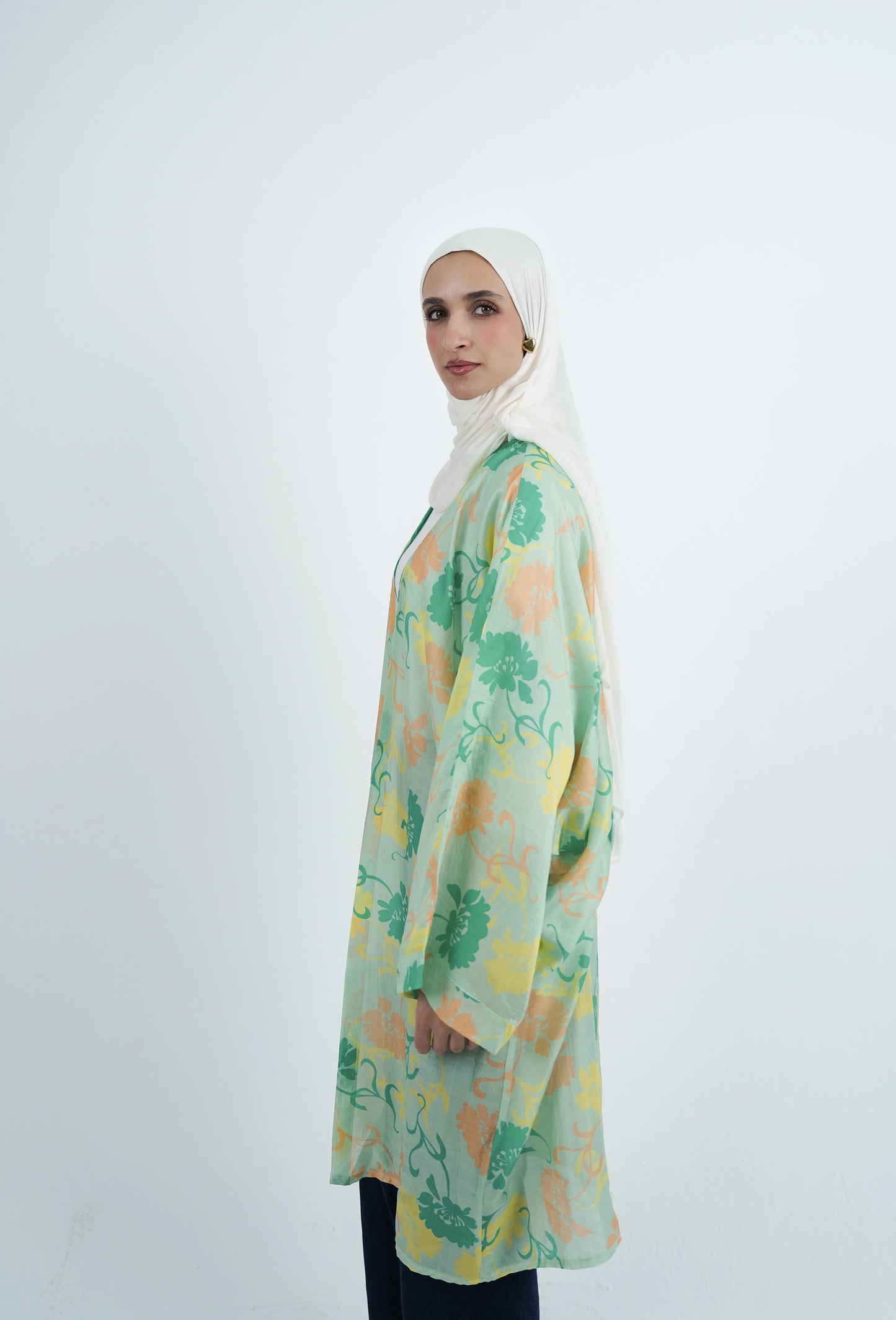 PASTEL FLORAL KIMONO
