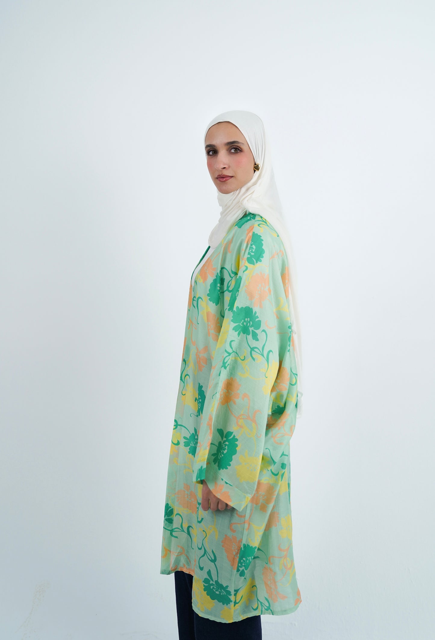PASTEL FLORAL KIMONO
