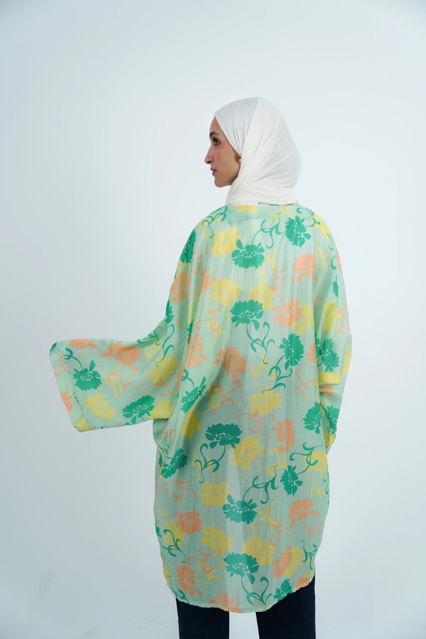 PASTEL FLORAL KIMONO