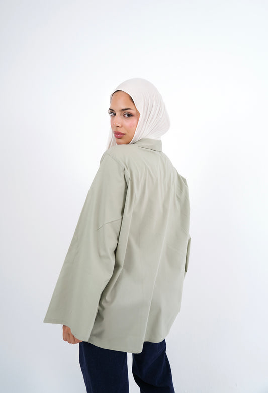 PASTEL OVER SIZE SHIRT