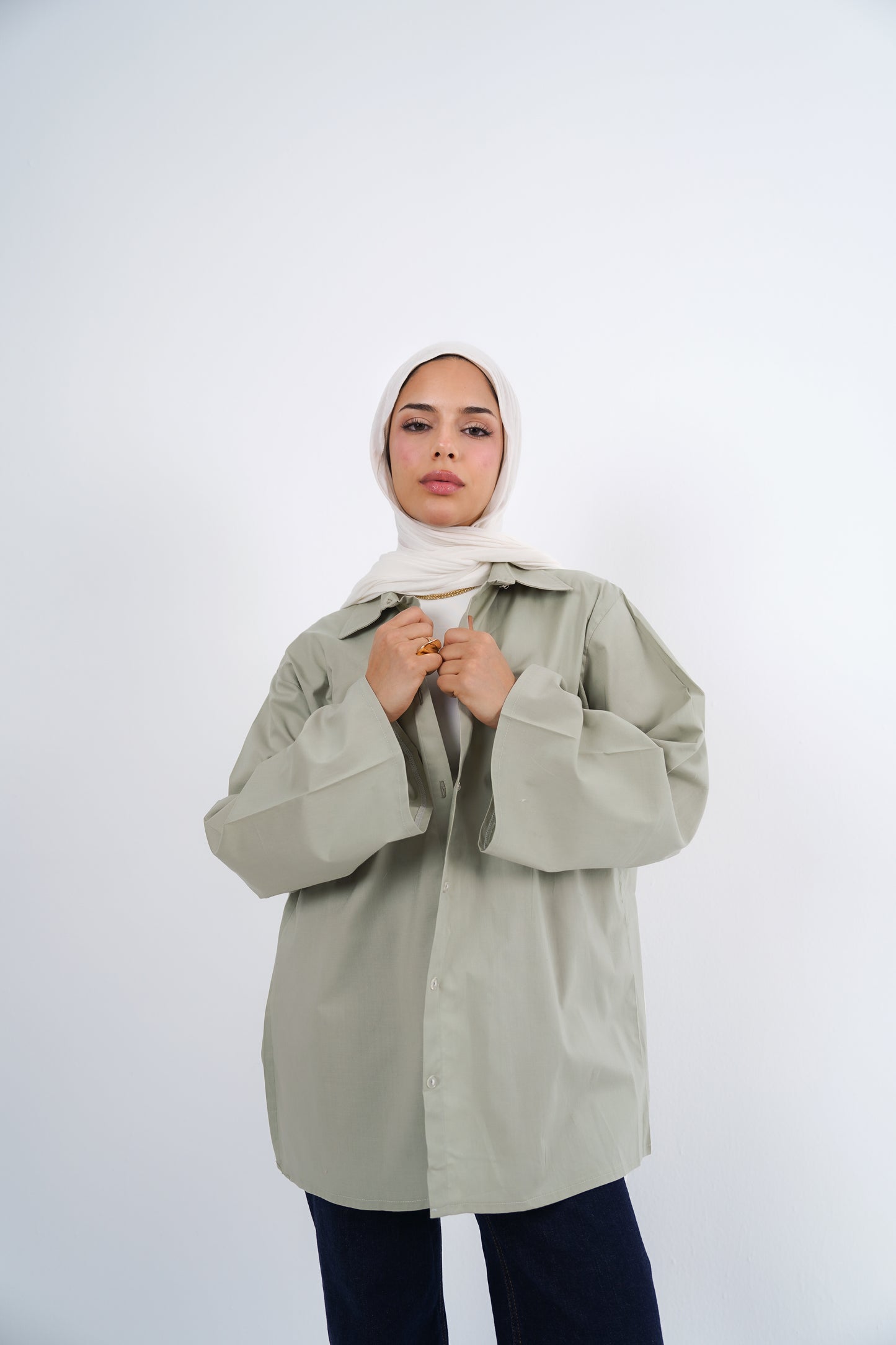PASTEL OVER SIZE SHIRT