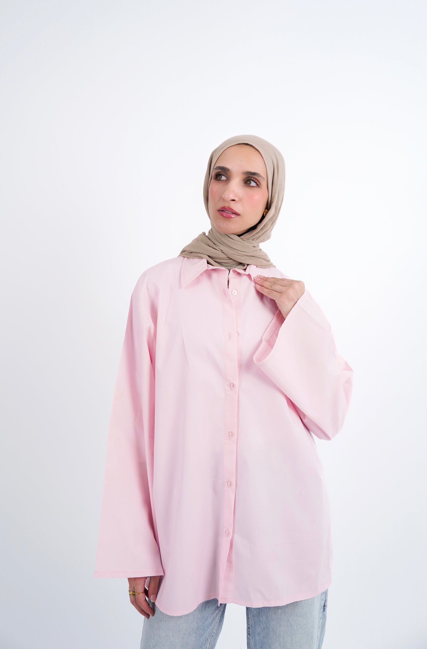 PASTEL OVER SIZE SHIRT