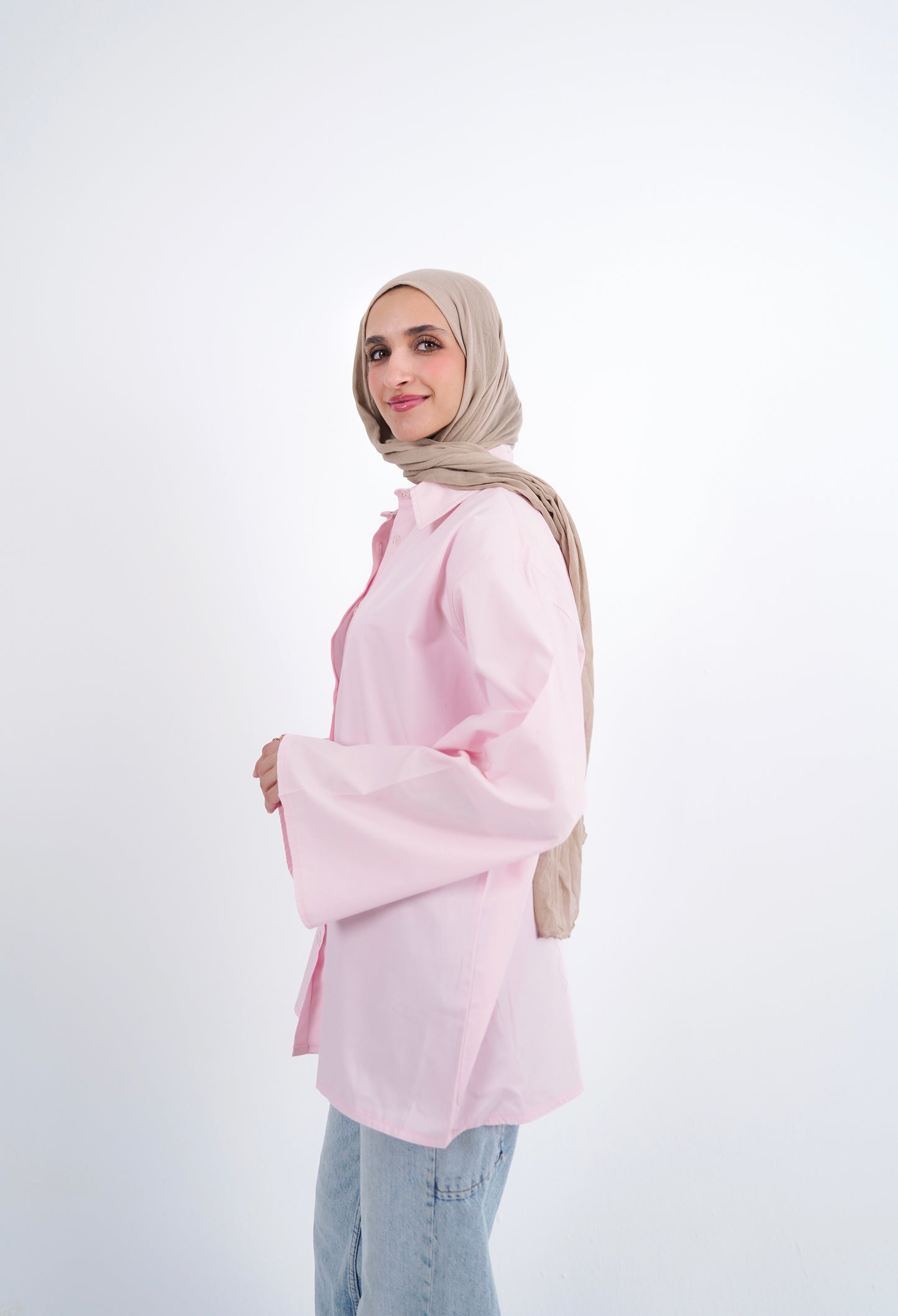 PASTEL OVER SIZE SHIRT