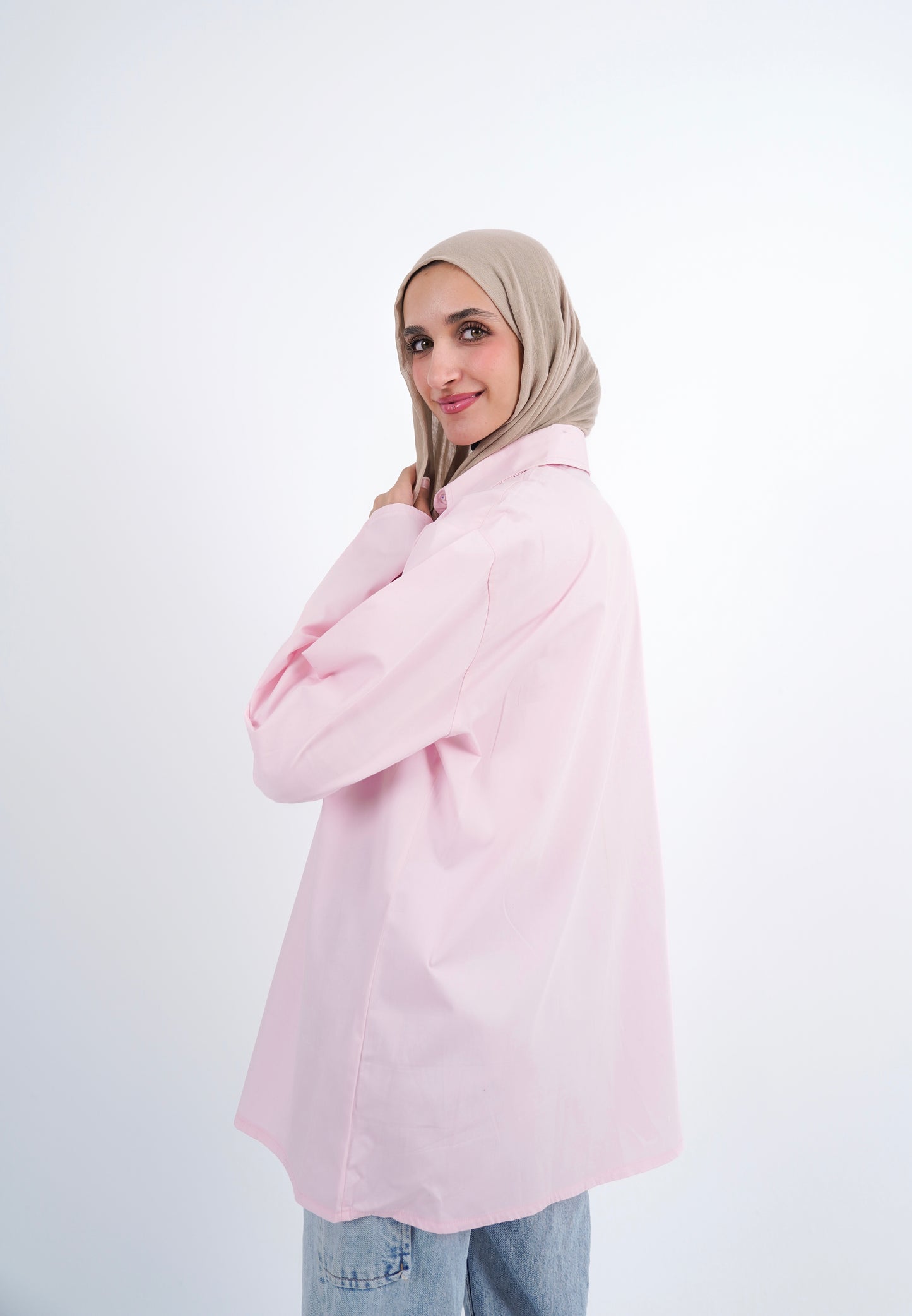 PASTEL OVER SIZE SHIRT