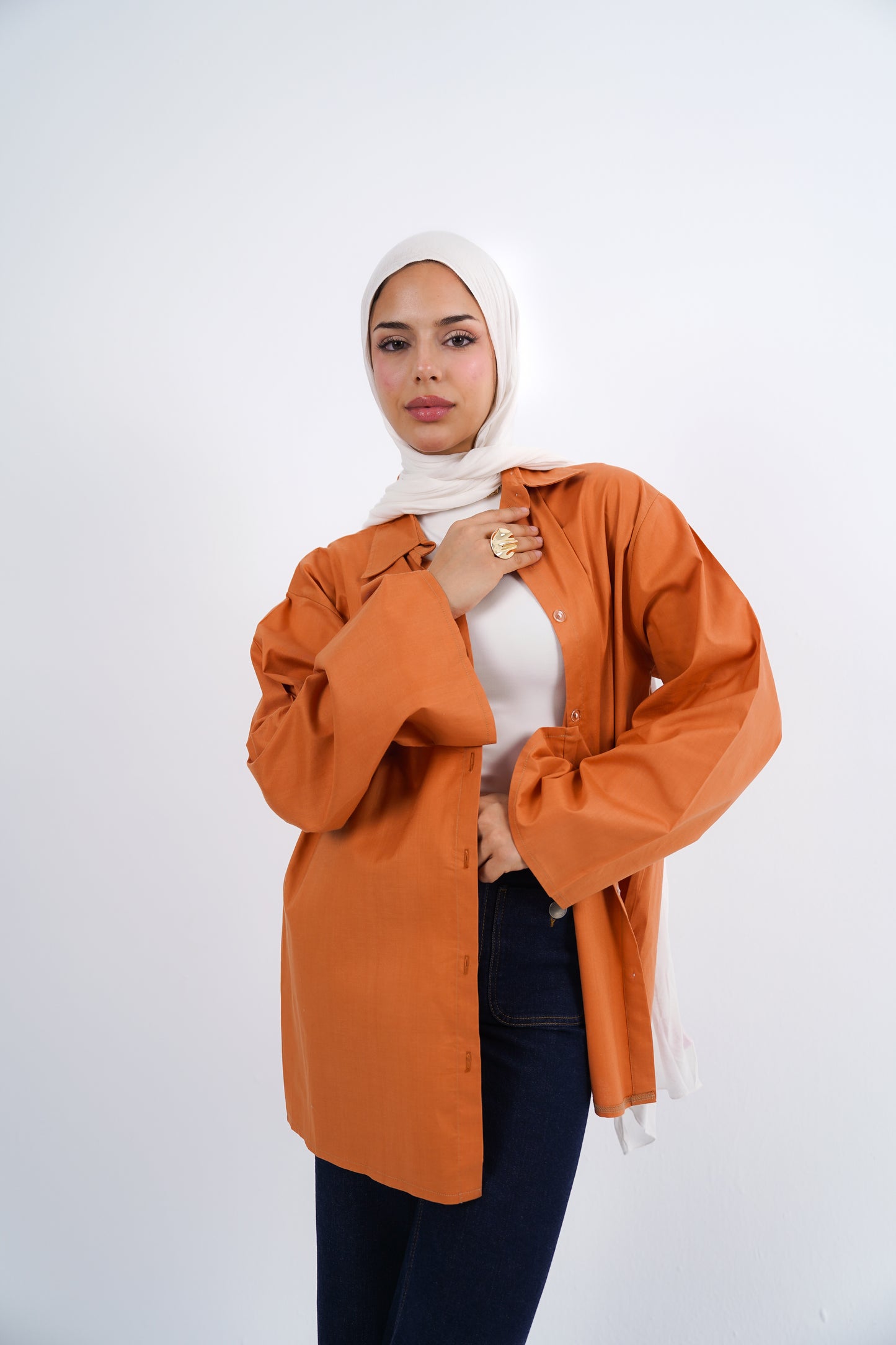 PASTEL OVER SIZE SHIRT
