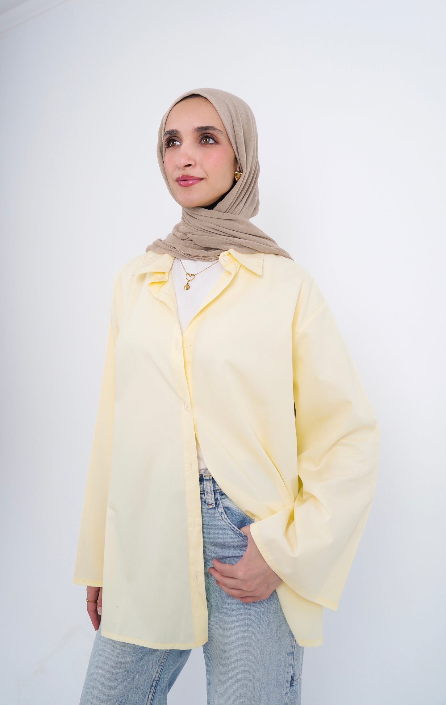 PASTEL OVER SIZE SHIRT